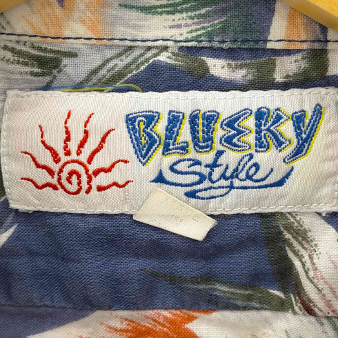 コットン アロハシャツ メンズ import:L