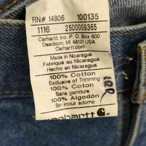 カーハート Carhartt LOOSE FIT デニムパンツ メンズ 36/30