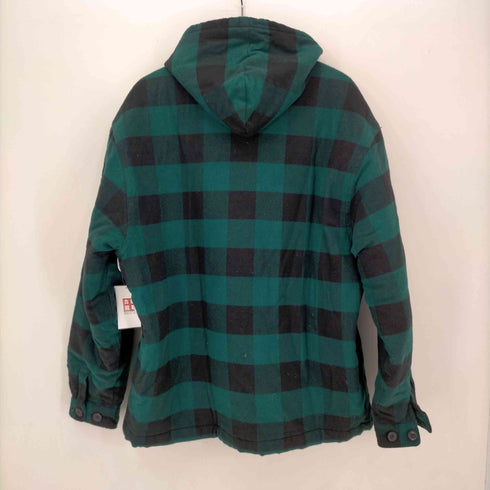 カーハートワークインプログレス Carhartt WIP HOODED CHECK SHIRT JAC メンズ import:XL