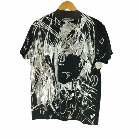 ミキオサカベ Mikio Sakabe コラボ銀箔押しTシャツ メンズ