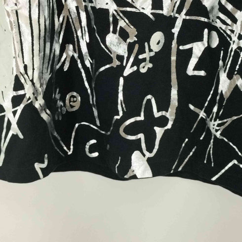 ミキオサカベ Mikio Sakabe コラボ銀箔押しTシャツ メンズ