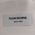 トムブラウン THOM BROWNE ホワイト キャンバス バルカナイズド ラバーソール THOM JOHN テニスシューズ メンズ US:9