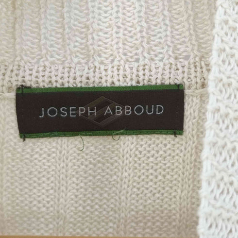ジョセフアボード JOSEPH ABBOUD ハイネック コットンニットカーディガン メンズ LL