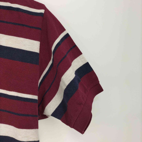 シュミーズ ラコステ CHEMISE LACOSTE ワンポイント 刺繍 ボーダー S/S ポロシャツ レディース 4