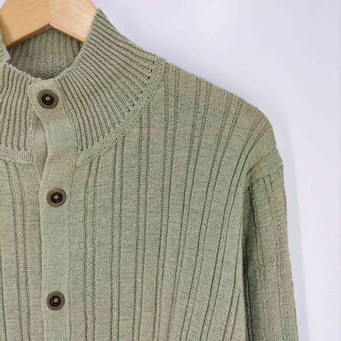 ジョセフアボード JOSEPH ABBOUD ハイネック コットンニットカーディガン メンズ LL