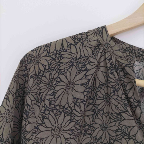 アイテムズ アーバンリサーチ ITEMS URBAN RESEARCH 21AW 花柄ラグランワンピース レディース FREE