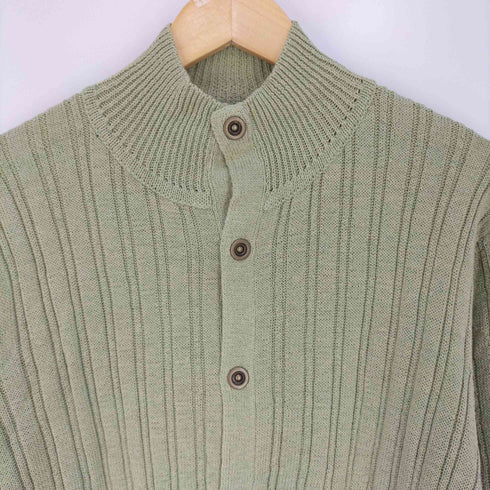 ジョセフアボード JOSEPH ABBOUD ハイネック コットンニットカーディガン メンズ LL