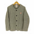 ダントン DANTON WOOLMOSSER ウールモッサ ノーカラー ジャケット レディース 38