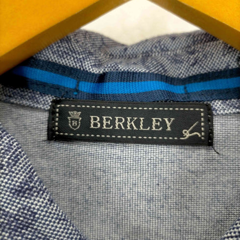 BERKLEY ペイズリー柄ポロシャツ メンズ