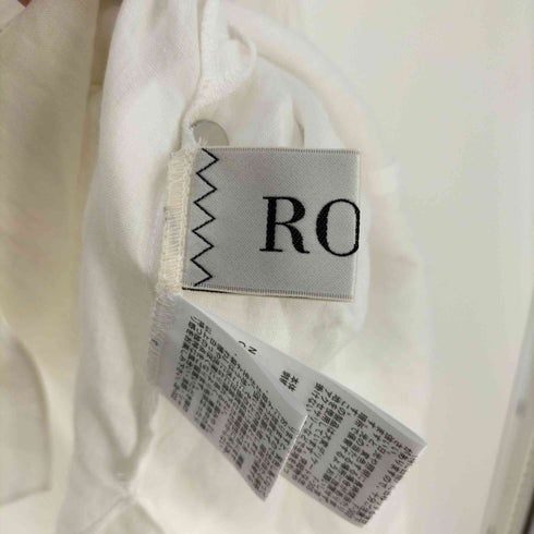 ロペ ROPE ラミー刺繍カフタンチュニックブラウス レディース JPN:38
