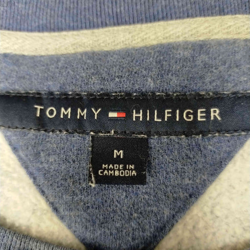 トミーヒルフィガー TOMMY HILFIGER ワンポイントロゴ刺繍スウェット プルオーバー メンズ import:M