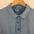 ポロバイラルフローレン Polo by RALPH LAUREN 花柄 インディゴ ポロシャツ メンズ import:M