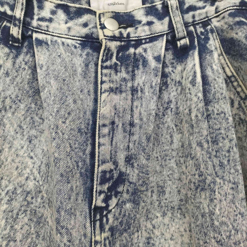 アドラー ADRER ケミカルウォッシュ 1タック デニムパンツ メンズ JPN:L