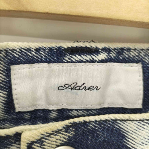 アドラー ADRER ケミカルウォッシュ 1タック デニムパンツ メンズ JPN:L