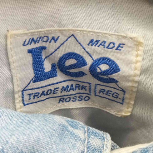 リー Lee シャツワンピース デニム インディゴ レディース JPN:M