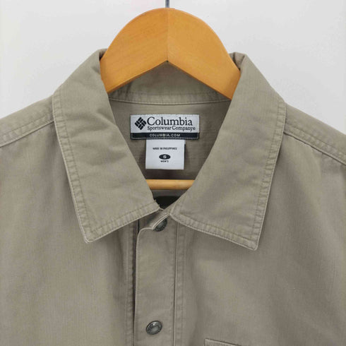 コロンビアスポーツウェア Columbia Sportswear シャツジャケット スナップボタン メンズ import:S