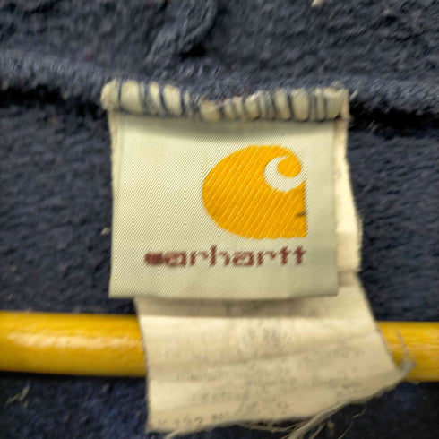 カーハート Carhartt K132 MADE IN MEXICO フロントロゴ刺繍プルオーバーパーカー メンズ