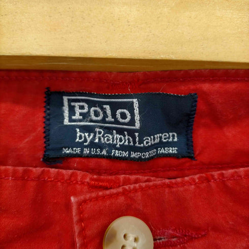 ポロバイラルフローレン Polo by RALPH LAUREN 80S~90S MADE IN USA コインポケット2タックチノパンツ メンズ 30