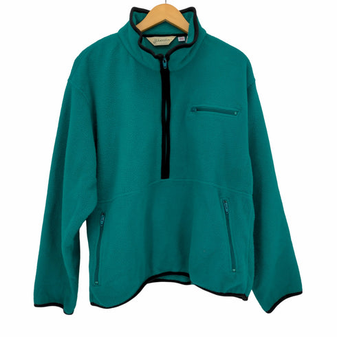 セントジョンズベイ ST.JOHNS BAY MADE IN USA POLARFLEECE ハーフジップフリース メンズ import:L