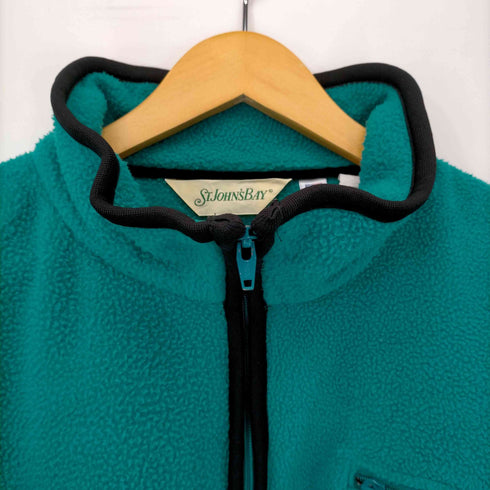 セントジョンズベイ ST.JOHNS BAY MADE IN USA POLARFLEECE ハーフジップフリース メンズ import:L