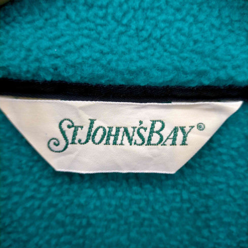 セントジョンズベイ ST.JOHNS BAY MADE IN USA POLARFLEECE ハーフジップフリース メンズ import:L