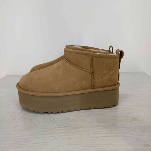 アグ UGG Classic Ultra Mini Platform ウルトラ ミニ プラットフォーム 厚底 ムートンブーツ レディース JPN:24