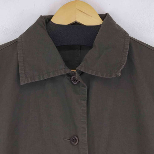 エムエイチエル MHL. 18SS リネン混 ステンカラーコート レディース I