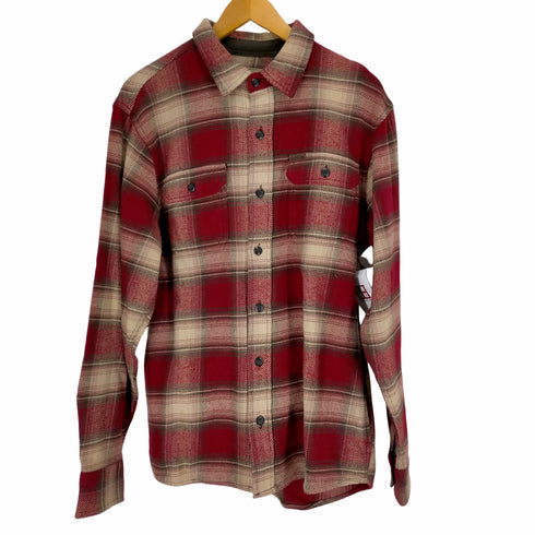 オービス ORVIS バングラデシュ製 オンブレチェック フランネルシャツ メンズ import:M