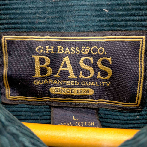 ジーエイチバス G.H.BASS&’CO 細畝コーデュロイシャツ メンズ import:L