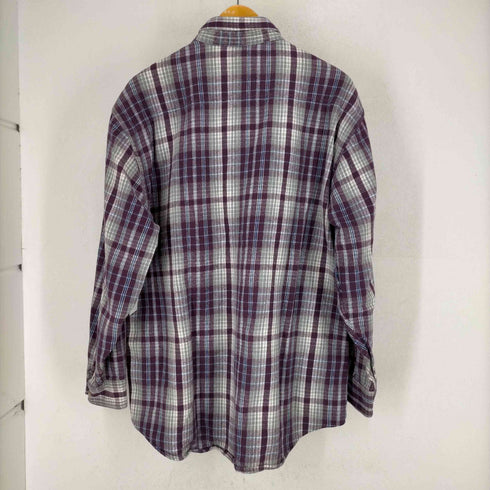 セントジョンズベイ ST.JOHNS BAY 90-00s チェック柄 フランネルシャツ メンズ import:L