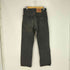 リーバイス Levis 2002年 エルサルバドル製 裏134 REGULAR FIT 505-0260 テーパードブラックデニムパンツ メンズ W:31 L:32