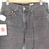 リーバイス Levis 2002年 エルサルバドル製 裏134 REGULAR FIT 505-0260 テーパードブラックデニムパンツ メンズ W:31 L:32
