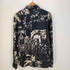 ザラ ZARA ABSTRACT PRINT STRETCH SHIRT メンズ import:M