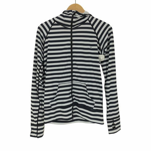 ハーレー Hurley ボーダー ジップアップ ラッシュガード パーカー レディース import:M