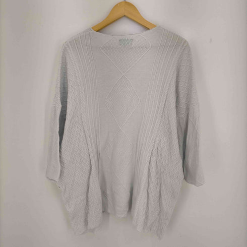 ダンケシェーン Danke Schon 12GG ARAN KNIT S/S TEE メンズ FREE