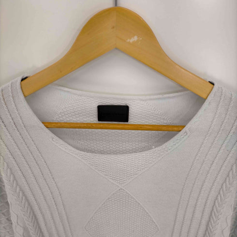 ダンケシェーン Danke Schon 12GG ARAN KNIT S/S TEE メンズ FREE