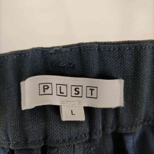 プラステ PLST PLUS STYLE スティックパンツ リネンブレンド レディース JPN:L