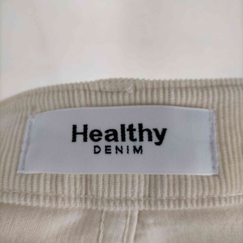 ヘルシーデニム Healthy denim 裾スリットコーデュロイパンツ レディース 25