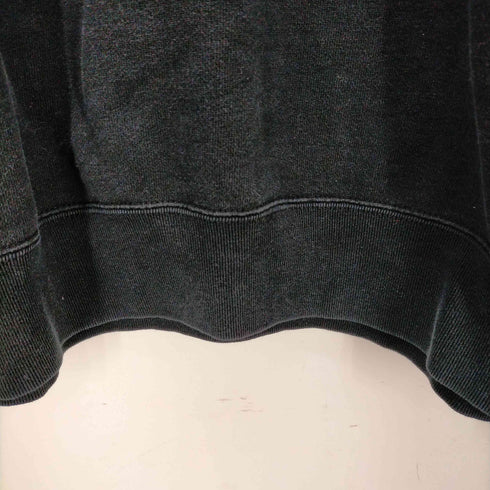アベイシングエイプ A BATHING APE 00S 音符ape head ラグランスリーブ スウェット メンズ JPN:M