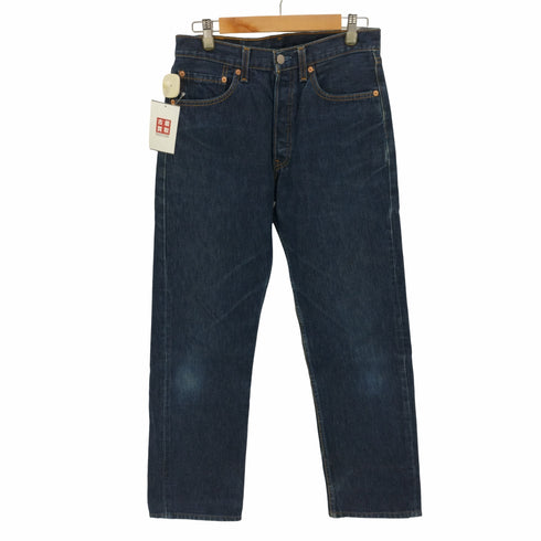 リーバイス Levis USA製 98年 02月製造 ボタン裏553刻印 501 ボタンフライ ストレート デニムパンツ メンズ W31 L34