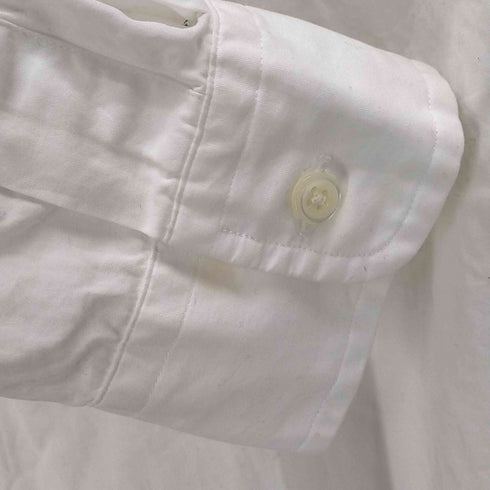 ラルフローレン RALPH LAUREN BLAKE TWO-PLY COTTON ポニー刺繍 ボタンダウン長袖シャツ メンズ import:L