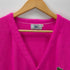 アイゾッドラコステ IZOD LACOSTE 青ワニ アクリルカーディガン メンズ import:XL