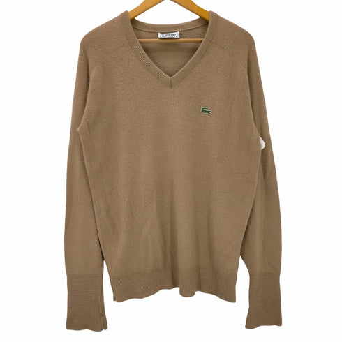 アイゾッドラコステ IZOD LACOSTE 糸巻きタグ Vネック アクリルニット メンズ