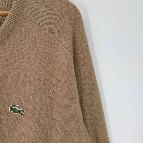 アイゾッドラコステ IZOD LACOSTE 糸巻きタグ Vネック アクリルニット メンズ