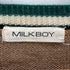 ミルク ボーイ MILK BOY 5B カーディガン メンズ