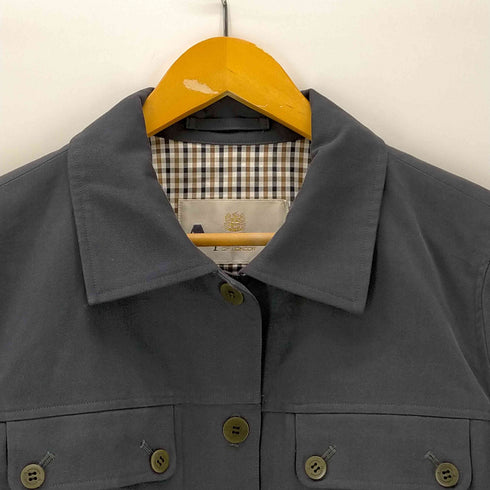 アクアスキュータム AQUASCUTUM カシミア混 ジャケット レディース 3F