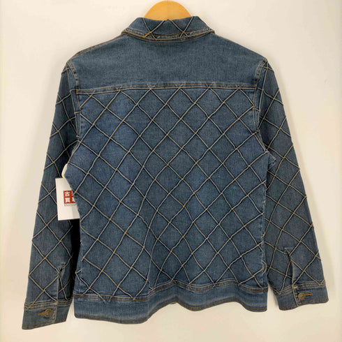 カルバンクライン CALVIN KLEIN パッチワーク デニムジャケット レディース