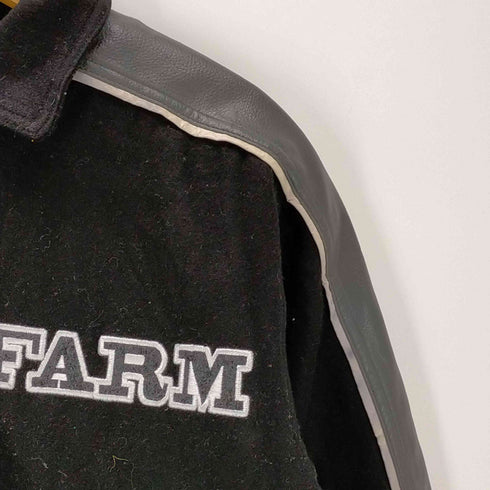 ファット ファーム PHAT FARM 両面ロゴワッペン レザー スタジャン レディース import:M