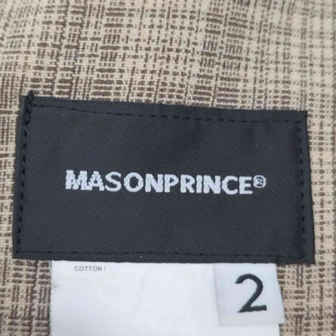 MASONPRINCE チェックイージーパンツ メンズ JPN:2
