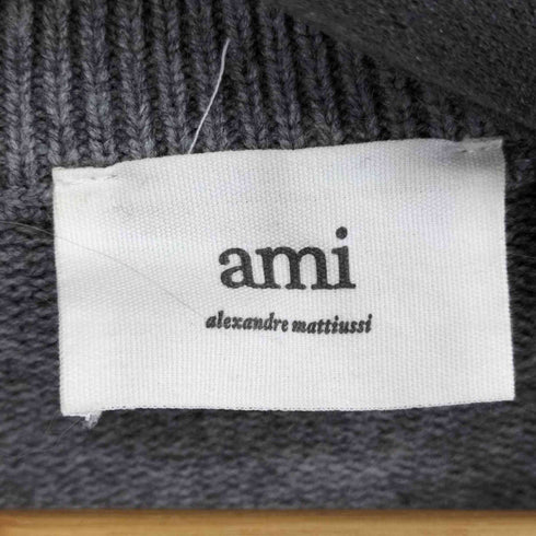 アミアレクサンドルマテュッシ AMI ALEXANDRE MATTIUSSI ハートロゴウールニットカーディガン メンズ import:S